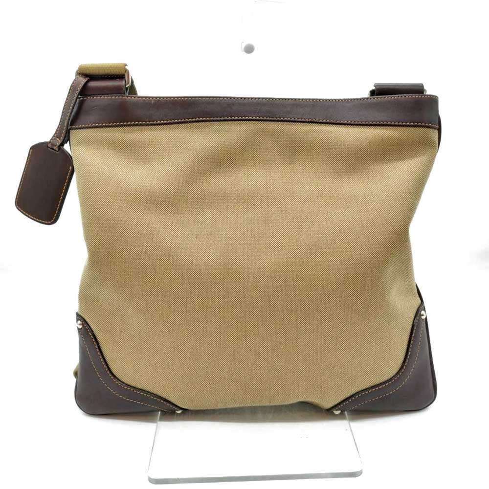 PRADA Brown Leather Shoulder Bag - Picture 2 of 5